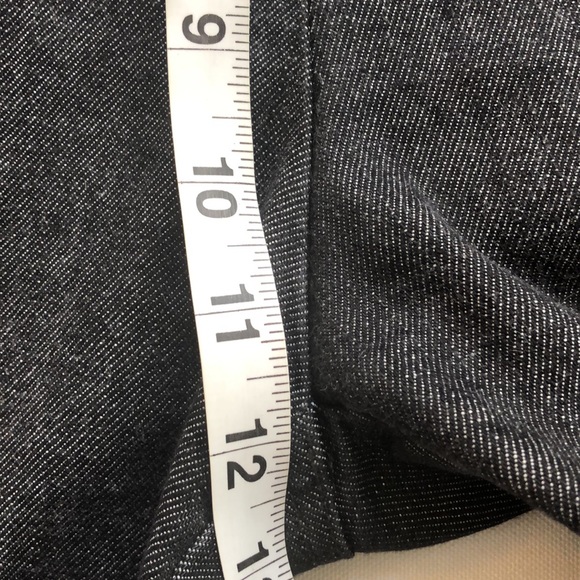 St John Sport by Marie Gray Grayish Black Wash Denim Jeans Size 10 - Picture 9 of 11